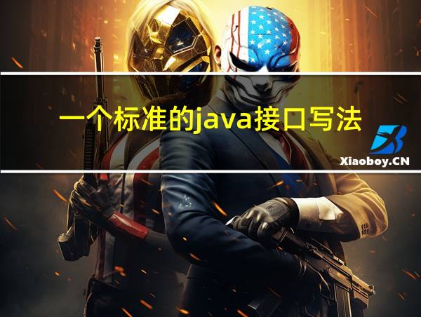 一个标准的java接口写法的相关图片