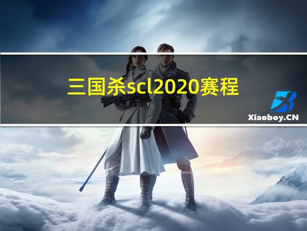 三国杀scl2020赛程的相关图片