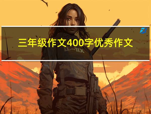 三年级作文400字优秀作文的相关图片