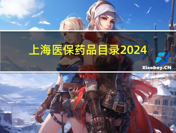 上海医保药品目录2024的相关图片