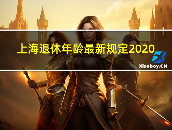 上海退休年龄最新规定2020年新政策解读视频的相关图片