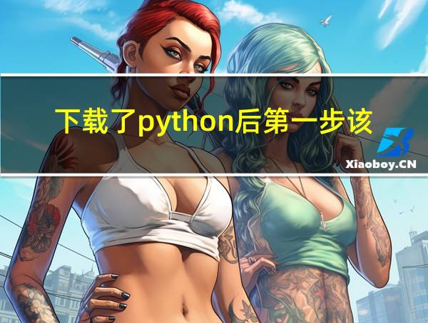 下载了python后第一步该做什么的相关图片