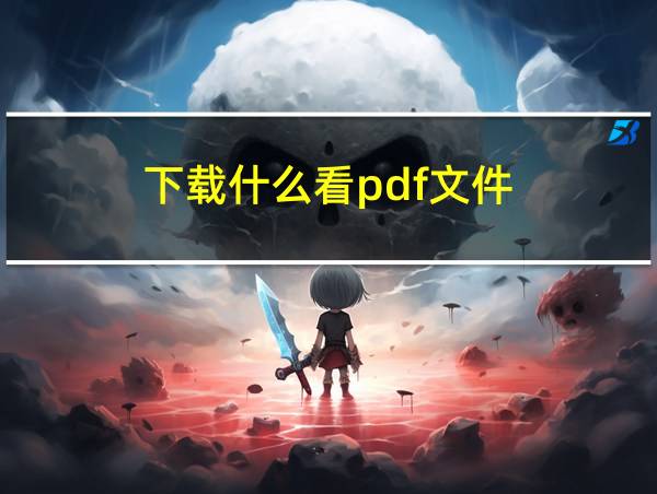 下载什么看pdf文件的相关图片