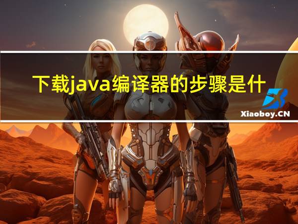 下载java编译器的步骤是什么?的相关图片