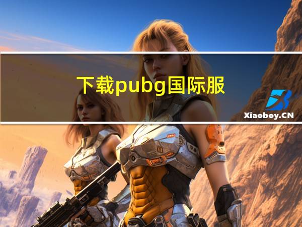 下载pubg国际服的相关图片