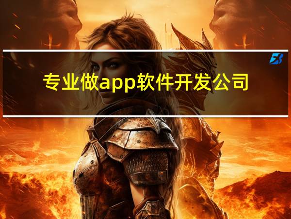 专业做app软件开发公司的相关图片