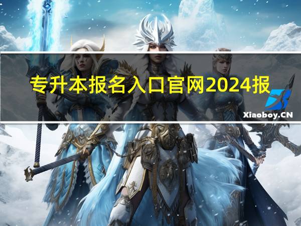 专升本报名入口官网2024报名时间的相关图片