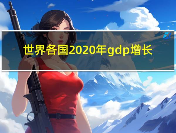 世界各国2020年gdp增长率的相关图片