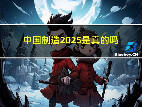 中国制造2025是真的吗的相关图片