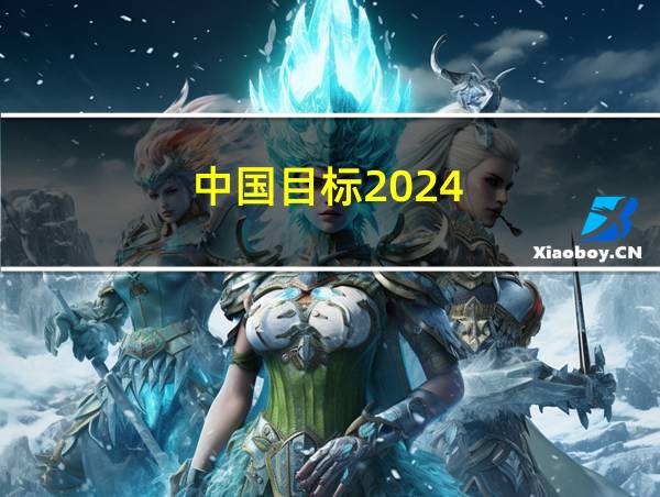 中国目标2024的相关图片