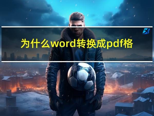 为什么word转换成pdf格式不对的相关图片