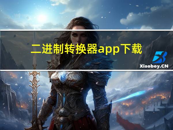 二进制转换器app下载的相关图片