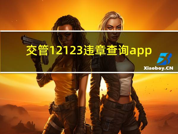 交管12123违章查询app的相关图片