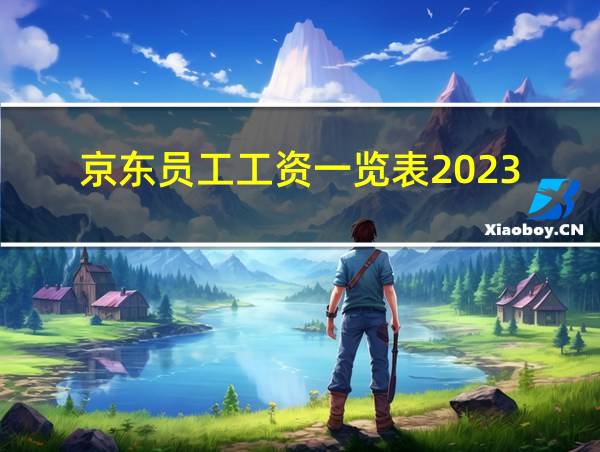 京东员工工资一览表2023的相关图片