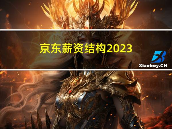 京东薪资结构2023的相关图片