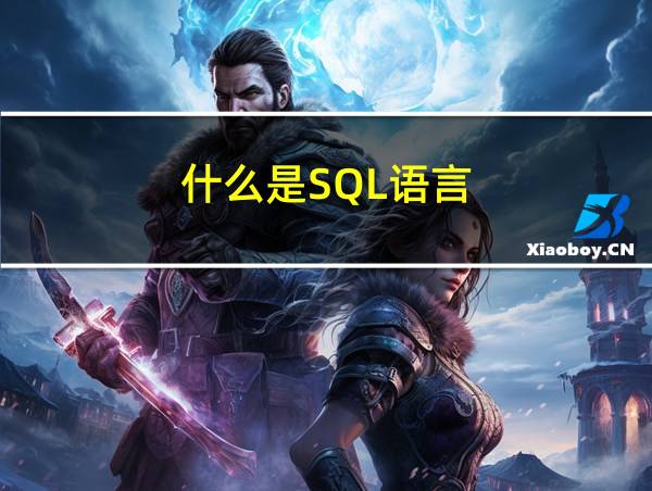 什么是SQL语言?它有什么特点?的相关图片