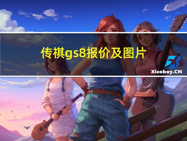 传祺gs8报价及图片的相关图片