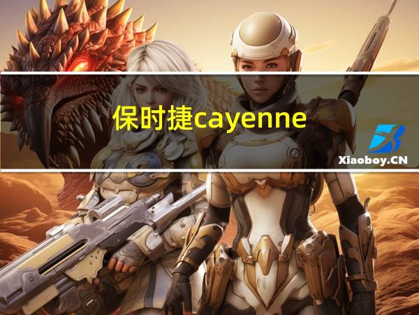 保时捷cayenne的相关图片