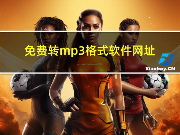 免费转mp3格式软件网址的相关图片