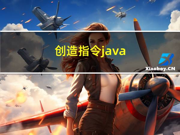 创造指令java的相关图片