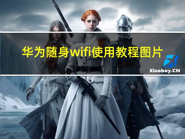 华为随身wifi使用教程图片的相关图片