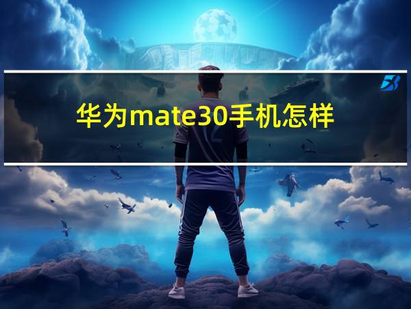 华为mate30手机怎样的相关图片