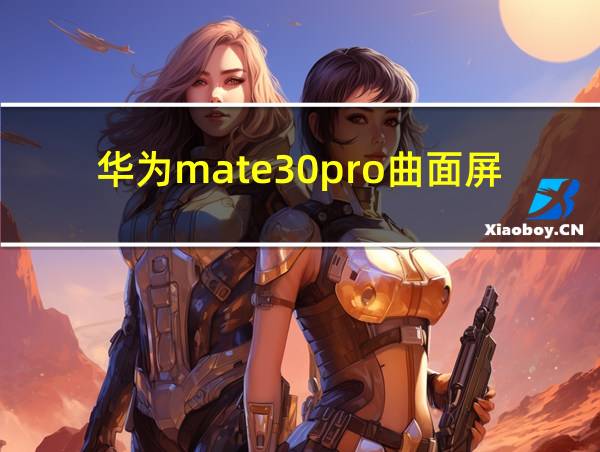 华为mate30pro曲面屏吗的相关图片