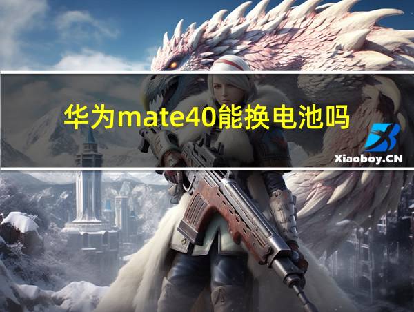 华为mate40能换电池吗的相关图片