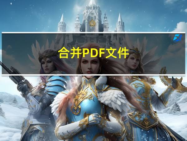 合并PDF文件的相关图片