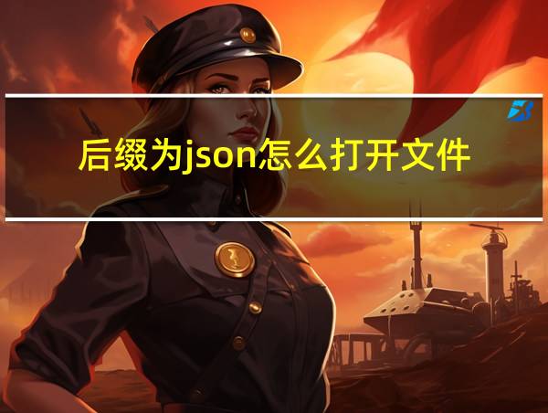 后缀为json怎么打开文件的相关图片