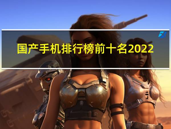 国产手机排行榜前十名2022的相关图片