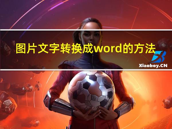 图片文字转换成word的方法的相关图片