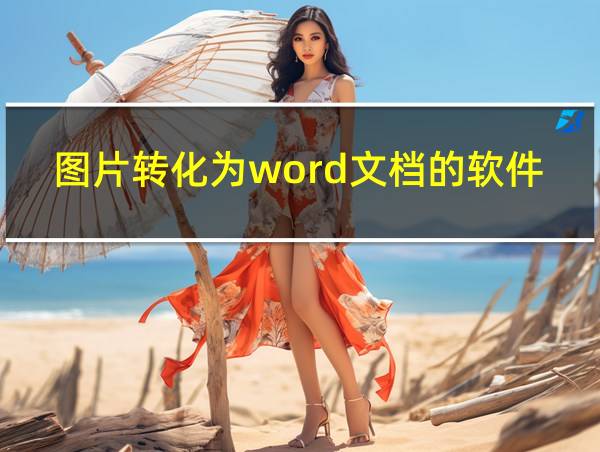 图片转化为word文档的软件的相关图片