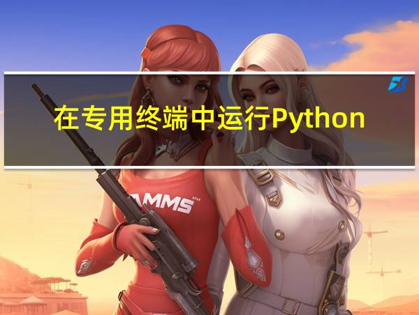 在专用终端中运行Python文件的相关图片