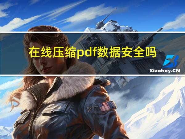 在线压缩pdf数据安全吗的相关图片