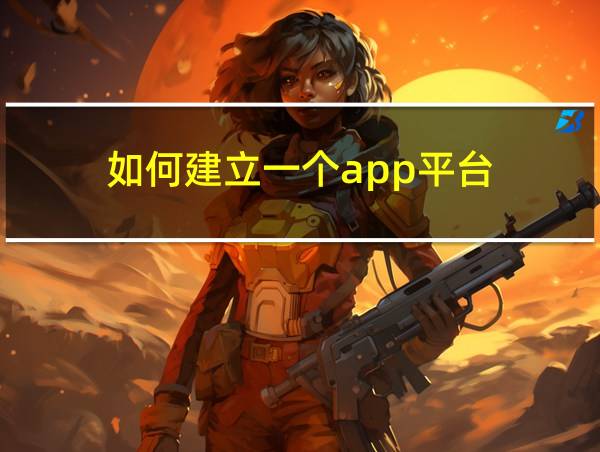 如何建立一个app平台的相关图片