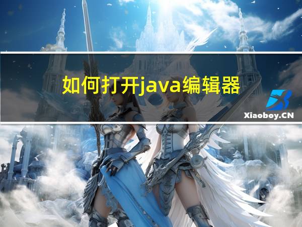 如何打开java编辑器的相关图片