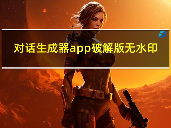 对话生成器app破解版无水印的相关图片