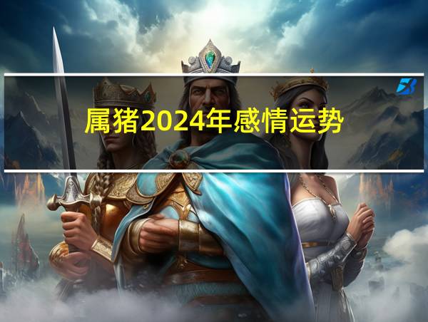 属猪2024年感情运势的相关图片