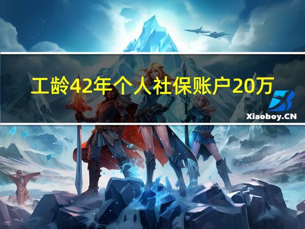 工龄42年个人社保账户20万的相关图片