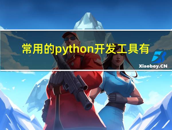 常用的python开发工具有pycharm和哪个的相关图片