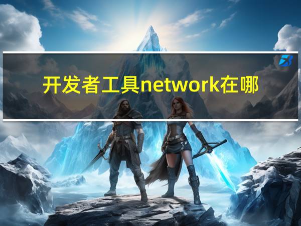 开发者工具network在哪的相关图片