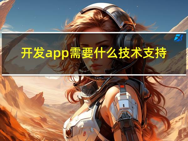 开发app需要什么技术支持的相关图片