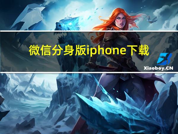 微信分身版iphone下载的相关图片