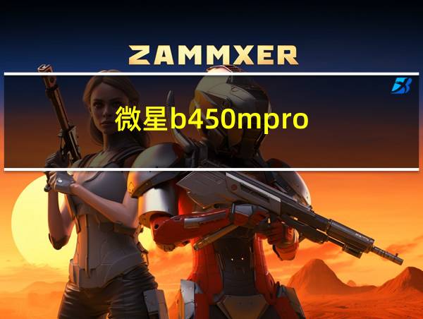 微星b450mpro的相关图片