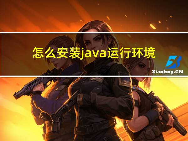 怎么安装java运行环境的相关图片