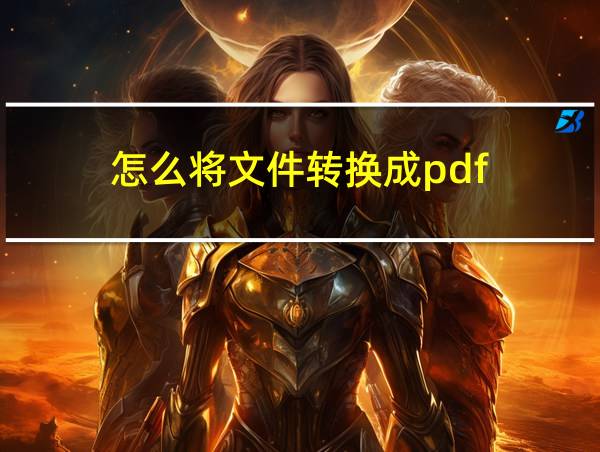 怎么将文件转换成pdf的相关图片