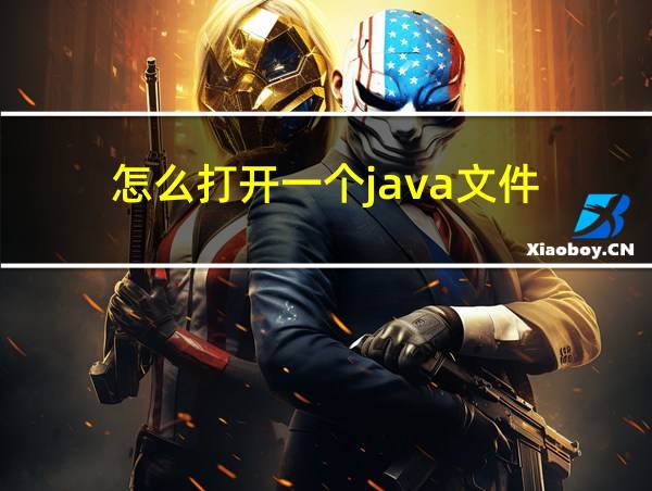 怎么打开一个java文件的相关图片