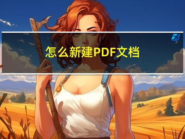 怎么新建PDF文档的相关图片