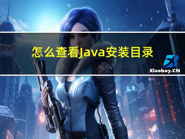 怎么查看Java安装目录的相关图片